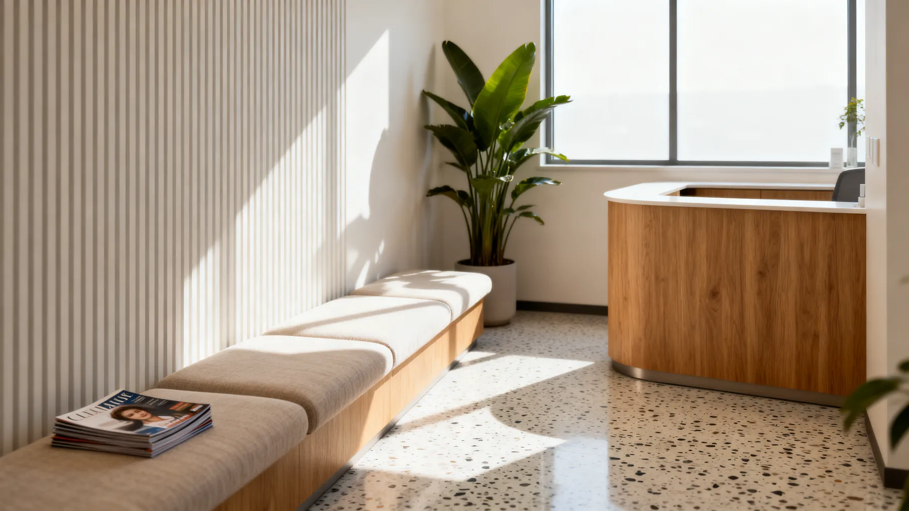 The Wren Dental Studio waiting area