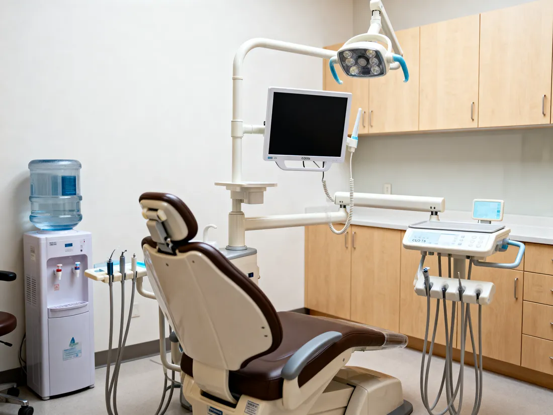 A Wren treatment room with its scanner and monitor